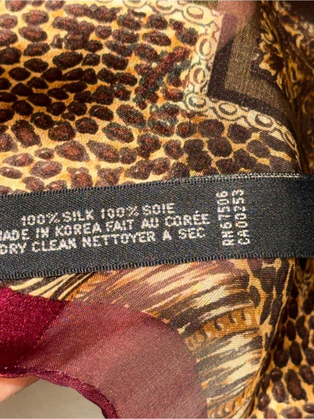 Ellen Tracy rich burgundy